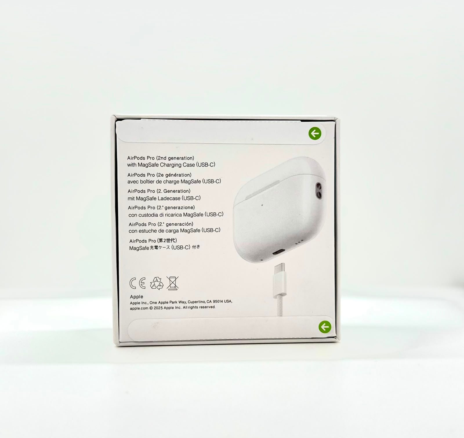 Audífonos Inalámbricos AirPods Pro 2ª Generación A3049 con Cancelación de Ruido USB-C Compatibles con iPhone - Image 3